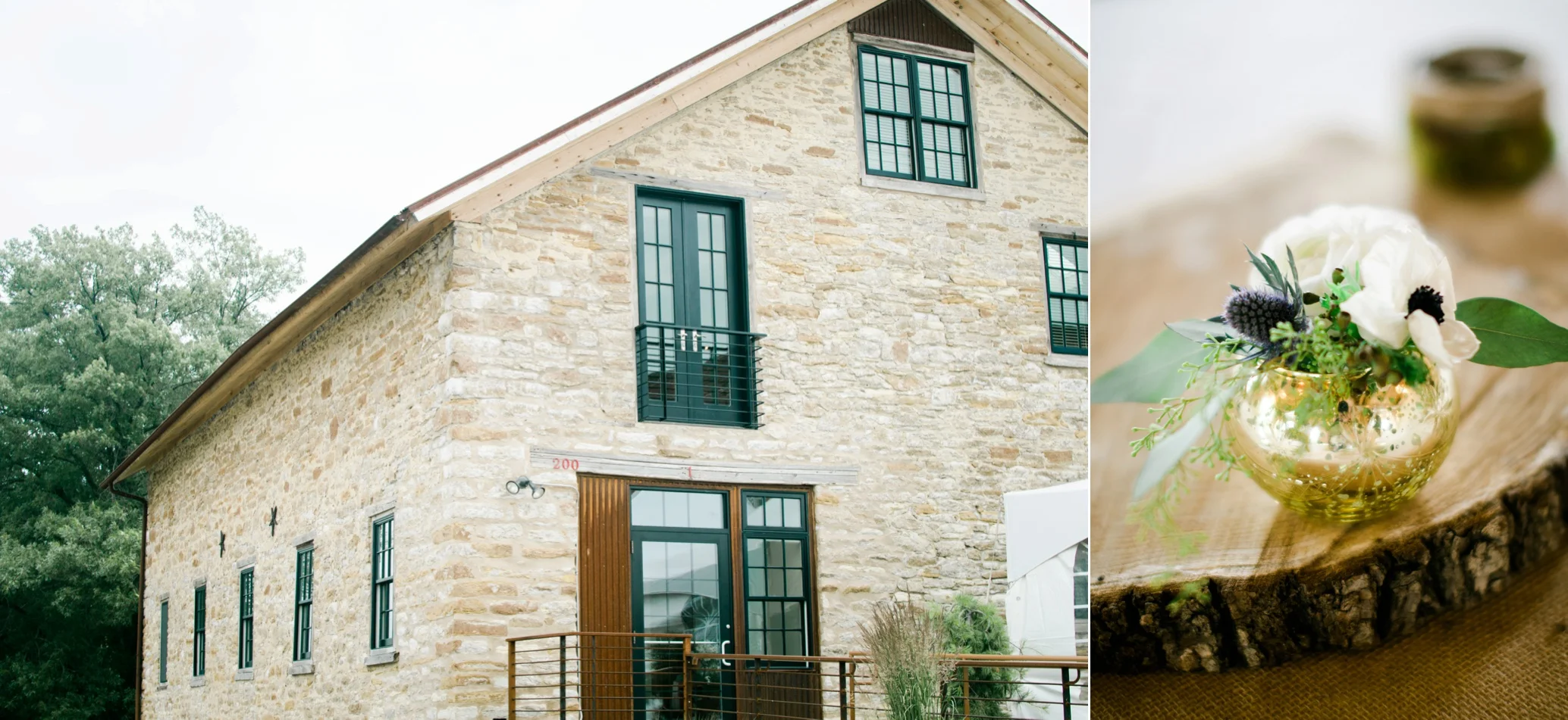 the palmer house stable rustic wedding solon, ia // jace and alex